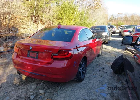 2017 BMW 230I xDrive from USA, damaged, VIN WBA2H9C39HV642367